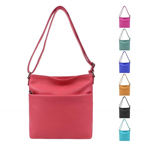Damen leder tasche cross over - leder,