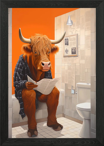 Highland cowon the - highland,