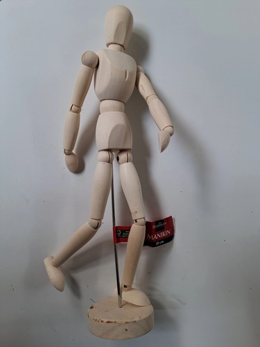 Manikin gliederpuppe holz - gliederpuppe, 30cm