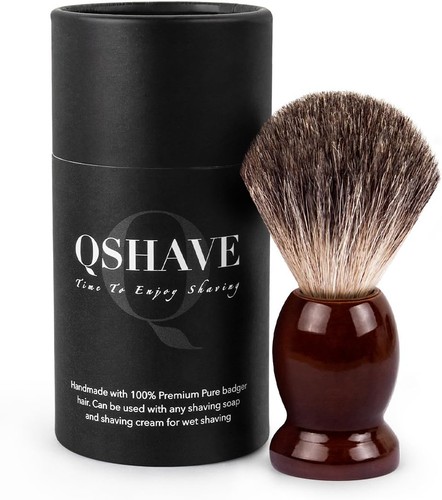 Qshave nassrasur rasierpinsel - qshave,