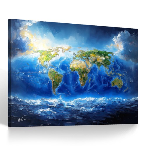 Leinwand bild strand meer - strand,