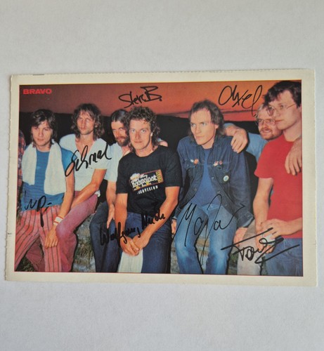 Bap autogrammkarte aus - aus, der