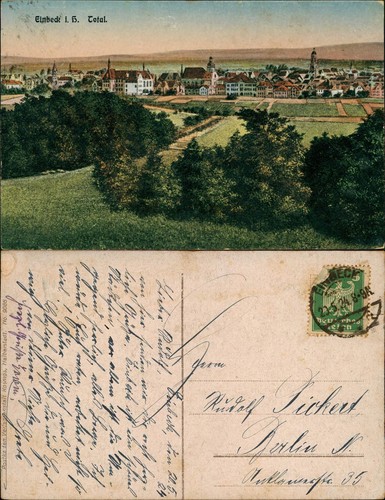Ansichtskarte einbeck - ansichtskarte,