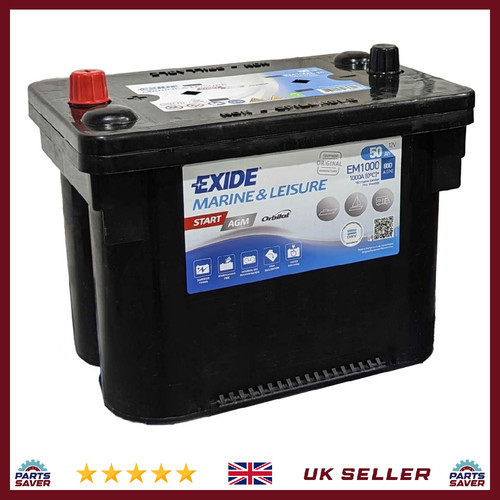 Autobatterie em1000 exide - autobatterie,
