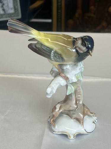 Porzellan figur vogel - porzellan,