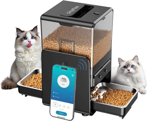 Futterautomat katze mit - futterautomat,