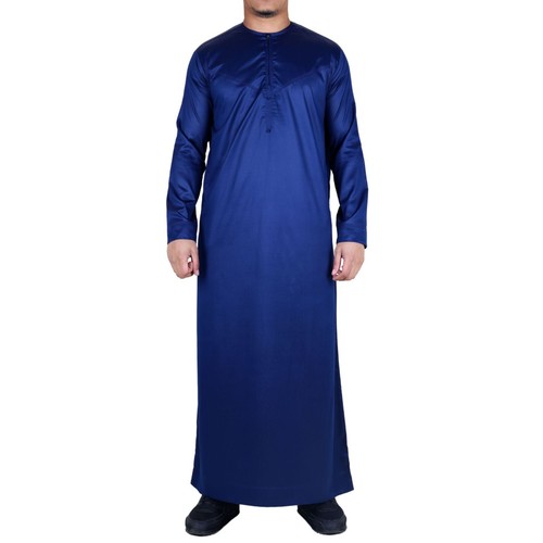 Herren marineblau thawb robe - thawb,