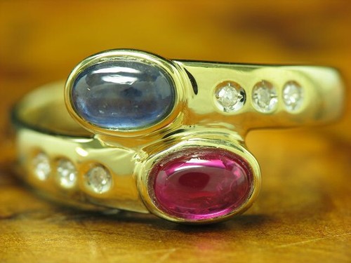 Gelbgold ring 14kt 585 - gelbgold, gold