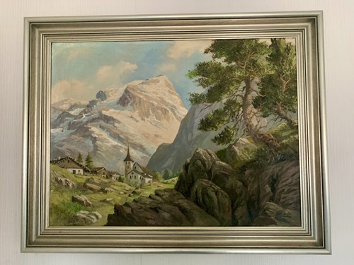 ölbild schweiz berge brienz - berge,