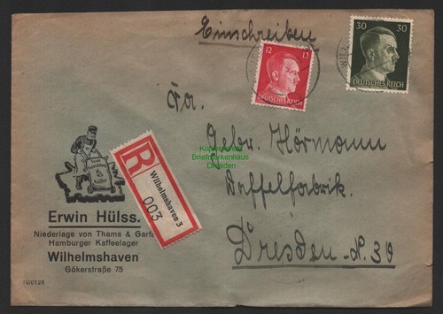 B9801 brief gebr hörmann - r-brief,