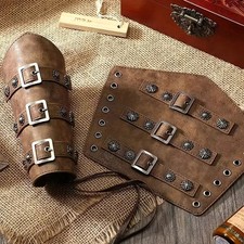 Leder armschienen mittelalter - leder,