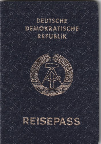 Reisepass ddr ausgestellt - ddr,