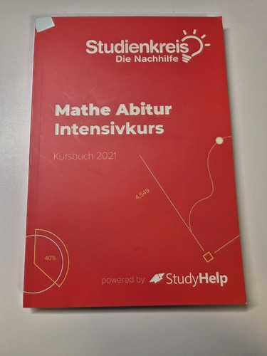 Studyhelp mathe abitur - mathe,