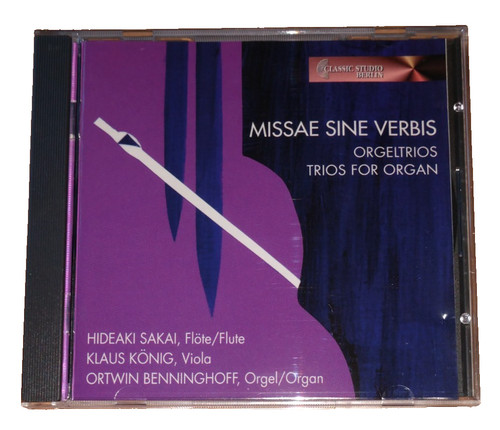 Trios for organ orgeltrios - cd,