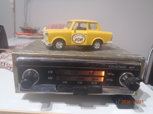 Vintage autoradio ddr konstant - vintage,
