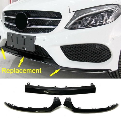 Schwarz front spoiler - schwarz,