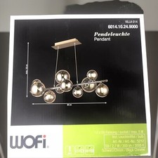 Wofi villa pendant schwarz - pendant,