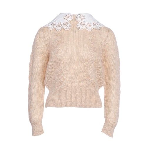 Sandro damen beige strick - damen,