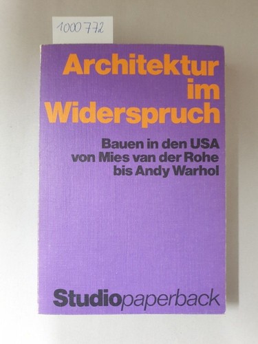 Architektur widerspruch - architektur, im