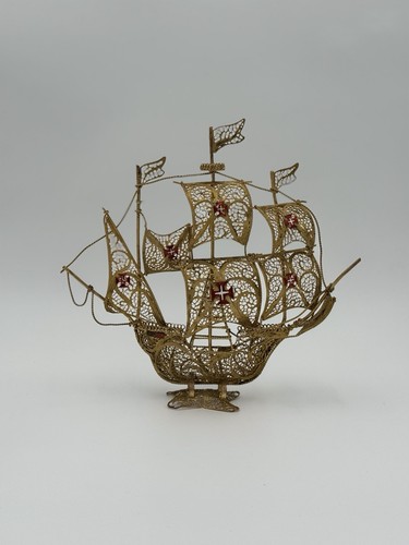 Vintage filigran schiff - vintage,