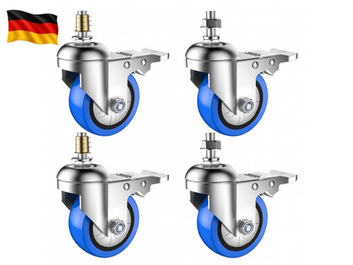 Möbelrollen mit gewinde 50mm - möbelrollen,
