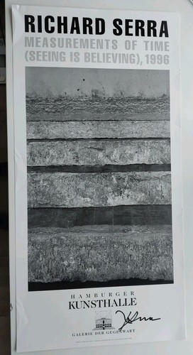 Richard serra handsigniert - serra,