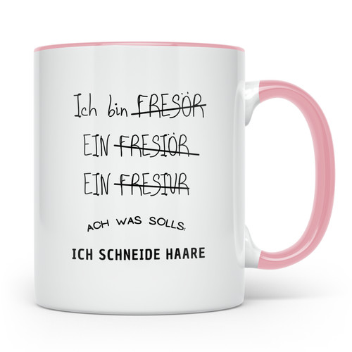 Friseur tasse lustig ich - tasse,