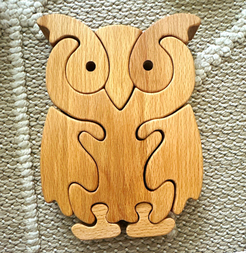 Handgemachtes holzpuzzle set - holzpuzzle,