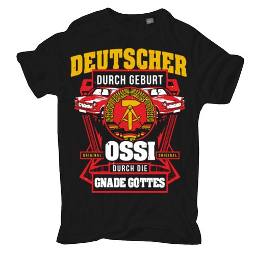 Shirt ossi durch gnaden - t-shirt,