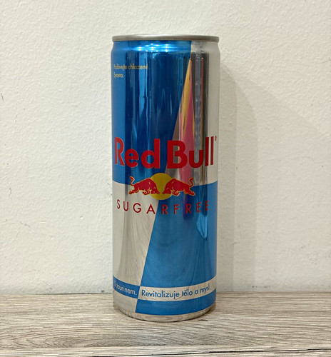 Redbull energy drink - energy, old