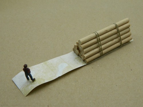 Ladung ladegut holz mit fahrer - ladung,