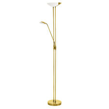 EGLO LED Stehlampe BAYA Stehleuchte gold 180 cm dimmbar EEK:E (Spektrum A-G)