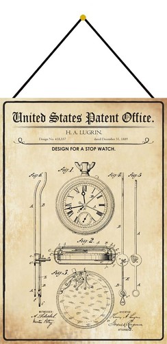 Blechschild 20x30 patent - blechschild,
