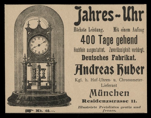 Alte werbung 1898 jahres - alte,