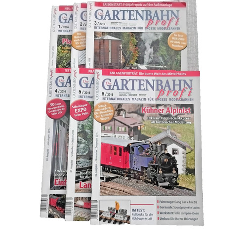 Gartenbahnprofi heft 6 - gartenbahnprofi,