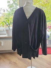 Veloursjacke von Marc Abbas, dunkelblau, Einheitsgröße  ( bei  mir Gr.48 )