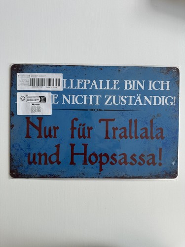 Retro blechschild vintage - blechschild,,