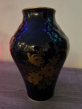 Echt Weimar Kobalt Vase ca. 1970er Jahre Top Zustand