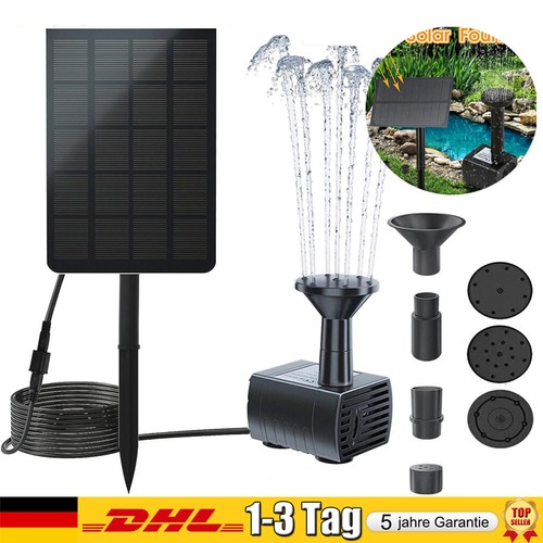 Solarpumpe brunnen 5w - solarpumpe, 2.5w