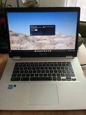 Asus chrome Laptop Model C523N Silber + Laptop Tasche 