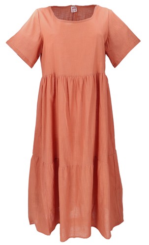 Boho baumwoll maxikleid - boho,