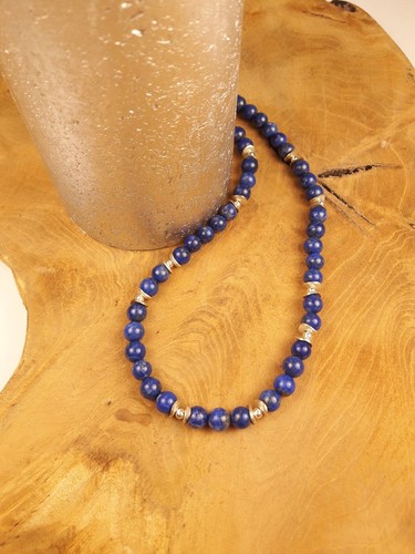 Lapislazuli kette collier - lapislazuli,