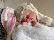 Reborn Fake Baby lebensechte Silikon Filmpuppe Newborn Reese schläft Newborn Geschenk