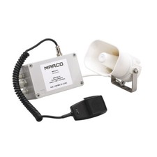 EMH-MS Elektronische Trompete Pfeife + Mikrofon + Sirene 24V