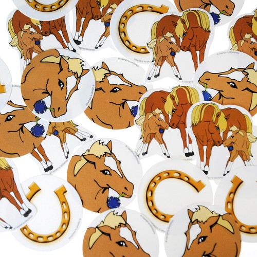 Pferde ponys xxl konfetti - pferde,