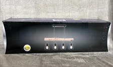 Hänge Lampe Holz Balken Decken Pendel Gitter Leuchte Retro Strahler Wohn Zimmer