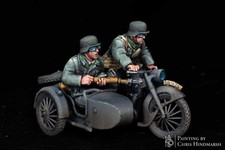 WWII German Kradschutzen with