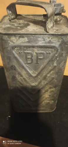 Vintage benzinkanister - vintage, bp
