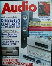 AUDIO 12/96,SYMPHONIC LINE  ERLEUCHTUNG,REVOX ELEGANCE,SONY TA F / CDP X 5000,