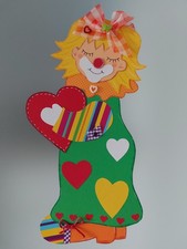 Fensterbild- Tonkarton-